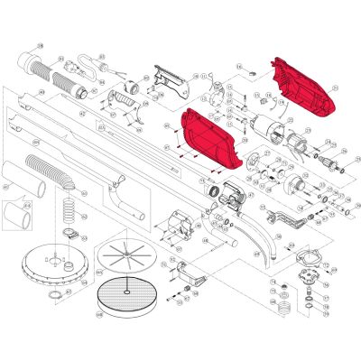 Intex Giraffe Repair Kit – Complete Motor Cover Set Incl. Screws (8 Piece) – Suit AG700/AG799